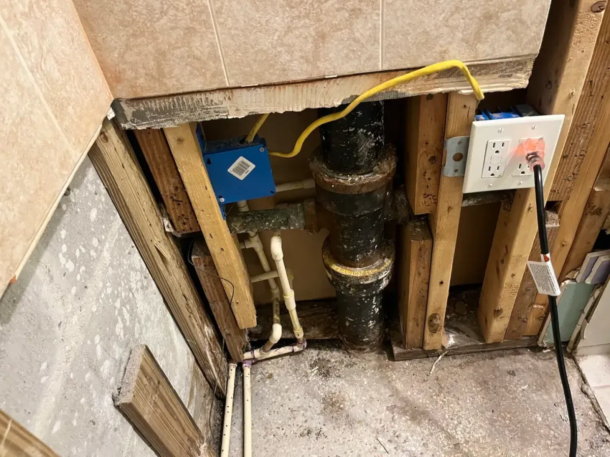 Finding a plumbing leak in this home in Winter Haven FL