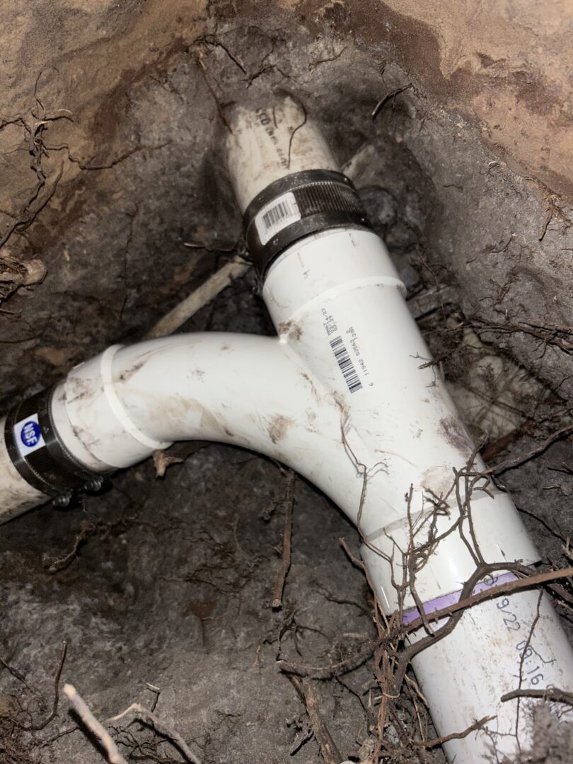 Sewer pipe repair going from house to main line in Winter Haven Florida