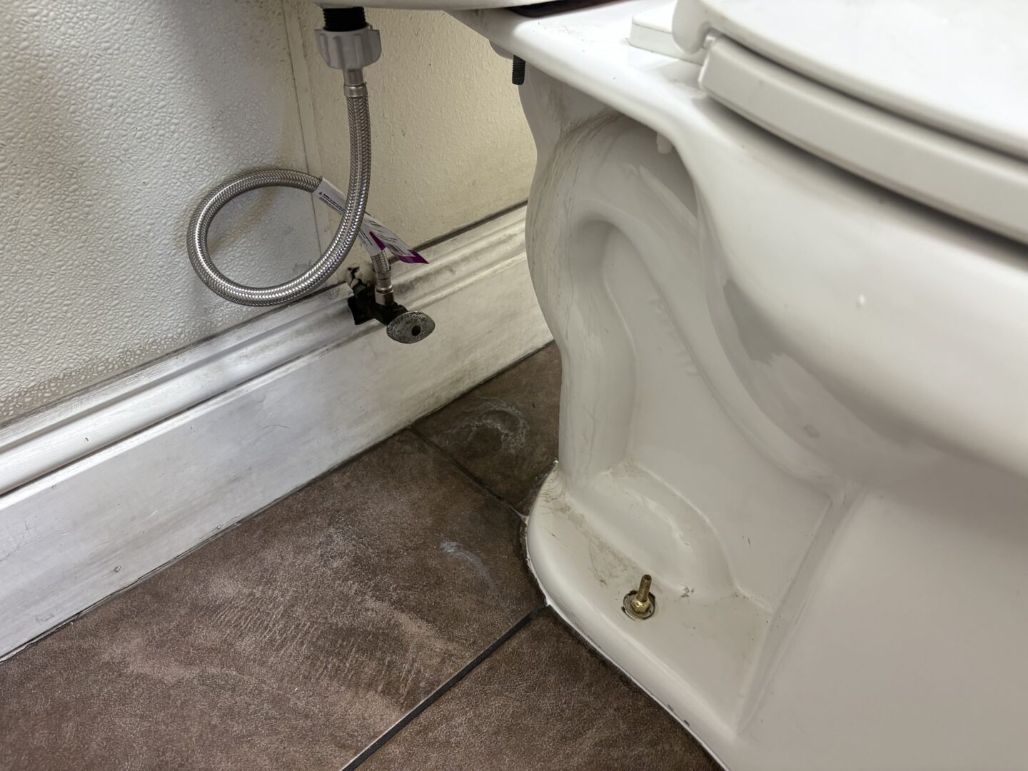 we offer emergency plumbing services when you need us most like this broken toilet that needed to be repaired