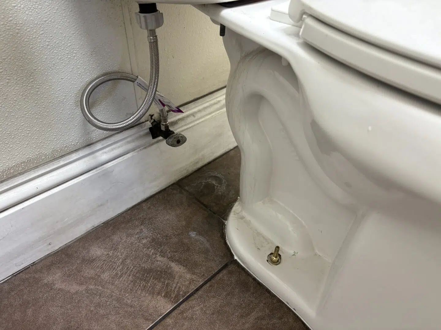 we offer emergency plumbing services when you need us most like this broken toilet that needed to be repaired