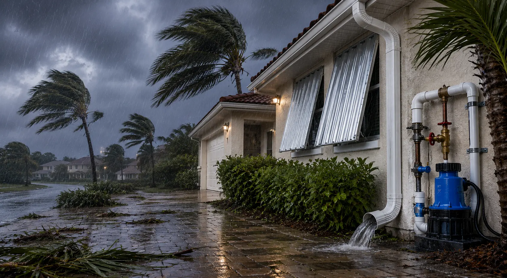 Hurricane Plumbing in Florida How to Protect Your Home Before, During, and After the Storm